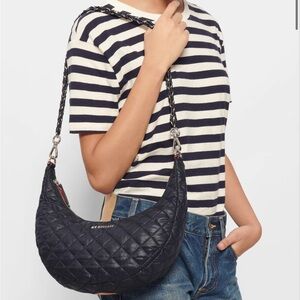 MZ Wallace Crossby Lunar black bag